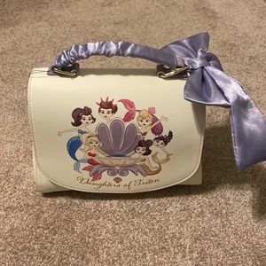 Loungefly Daughters of Triton Crossbody, Ariel Little Mermaid Disney NWT